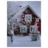 Northlight LED Fiber Optic Lighted Red Snowy Barn House Christmas Wall Art 15.75" X 12" 2 Northlight LED Fiber Optic Lighted Red Snowy Barn House Christmas Wall Art 15.75" X 12" -Twinkly Popular Shop northlight nj16535 1 58705.1665346761