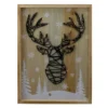Northlight 15.75" Lighted Wooden Reindeer String Art Christmas Wall Hanging -Twinkly Popular Shop northlight nj27870 89545.1588406143