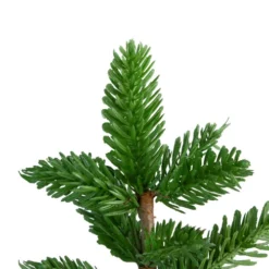 Northlight 1.3' Potted Pine Medium Artificial Tabletop Christmas Tree - Unlit -Twinkly Popular Shop northlight nl00136 2 29678.1588356257
