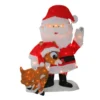 Northlight 32" Red And White Prelit Waving Santa Claus Christmas Outdoor Decor -Twinkly Popular Shop northlight pw20307 73808.1588405863