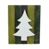 Northlight 13" Wood Tree On Green Washed Pallet Inspired Frame Christmas Wall Hanging 2 Northlight 13" Wood Tree On Green Washed Pallet Inspired Frame Christmas Wall Hanging -Twinkly Popular Shop northlight sh14615 64946.1587644290