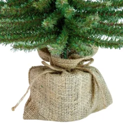Northlight 18" Potted Downswept Mini Village Pine Medium Artificial Christmas Tree, Unlit -Twinkly Popular Shop northlight v15950 2updated 59130.1665610429