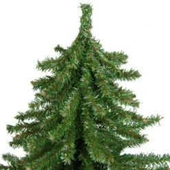 Northlight 2' Potted Downswept Mini Village Pine Medium Artificial Christmas Tree, Unlit -Twinkly Popular Shop northlight v15951 2updated 20687.1665432992