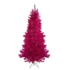 Northlight 9' Metallic Pink Tinsel Artificial Christmas Tree - Unlit -Twinkly Popular Shop northlight v27310 27256.1587644019