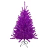 Northlight 4.5' Metallic Purple Tinsel Artificial Christmas Tree - Unlit -Twinkly Popular Shop northlight v27322 83568.1588358955