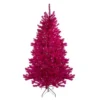 Northlight 6' Metallic Pink Tinsel Artificial Christmas Tree - Unlit -Twinkly Popular Shop northlight v27323 76985.1588356278
