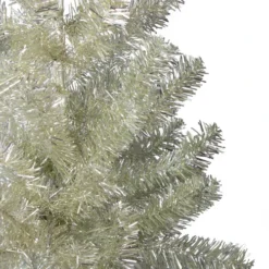 Northlight 3' Metallic Platinum Artificial Tinsel Christmas Tree - Unlit -Twinkly Popular Shop northlight v27331 1 01367.1587643949