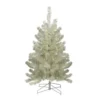 Northlight 3' Metallic Platinum Artificial Tinsel Christmas Tree - Unlit -Twinkly Popular Shop northlight v27331 80587.1587643949