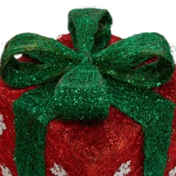 Northlight Set Of 3 Lighted Red And Gold Gift Boxes Christmas Outdoor Decorations 10" -Twinkly Popular Shop northlight y76261 04 10919.1697041492