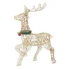 Northlight 25.5" Gold Lighted Prancing Reindeer Christmas Outdoor Decoration -Twinkly Popular Shop northlight y83833 1 79805.1587645152