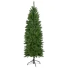 Northlight 7.5' Unlit Pencil White River Fir Artificial Christmas Tree -Twinkly Popular Shop northlight z16020 1main 03041.1665611032