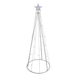 Northlight 5' Pure White LED Lighted Cone Tree Outdoor Christmas Decoration 8 Northlight 5' Pure White LED Lighted Cone Tree Outdoor Christmas Decoration -Twinkly Popular Shop northlight zg15656 09884.1666042524