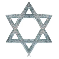 Northlight 36" Lighted Star Of David Hanging Hanukkah Outdoor Decoration
