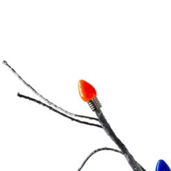 Northlight 6' Pre-Lit LED Brown Artificial Christmas Tree- Multi-Colored Lights -Twinkly Popular Shop northlightd 17 11437wae 6 3 55854.1587644173