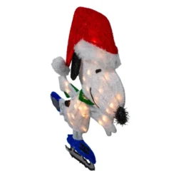 Northlight 24" White And Red Pre-Lit Skating Peanuts Snoopy Outdoor Christmas Decor - Clear Lights -Twinkly Popular Shop northlightpw 86214 l2d 1 33175.1588415867