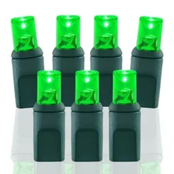70 Light Lime Green 5 Mm Wide Angle Conical LED Lights