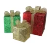Northlight Set Of 3 Red Pre-Lit Glittering Gift Boxes Christmas Outdoor Decor 15" -Twinkly Popular Shop p2g15tynbauen3nnbhidg8bsekklqpiq 03154.1588414712