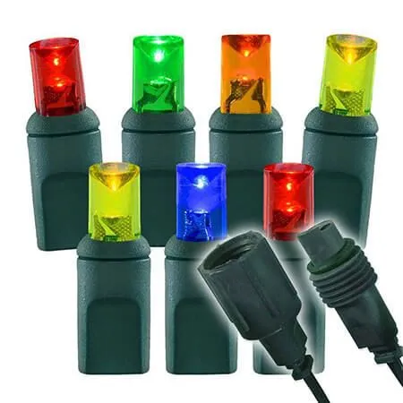 Wide Angle Conical - 4" Spacing, 100 Bulb, Grn Cord, UL Coaxial RY Plug - Full Wave - Multi 7 Wide Angle Conical - 4" Spacing, 100 Bulb, Grn Cord, UL Coaxial RY Plug - Full Wave - Multi -Twinkly Popular Shop pry m 1 3