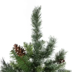 Northlight 4' Snowy Delta Pine With Pine Cones Full Artificial Christmas Tree - Unlit -Twinkly Popular Shop q7sfnxipptfazxsawinezjqzru6k31ba 65724.1588397127