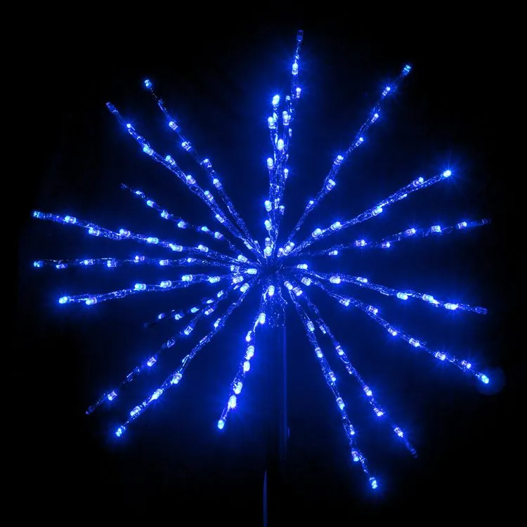 18" Blue Twinkle Starburst - Blue LED Lights 3 18" Blue Twinkle Starburst - Blue LED Lights