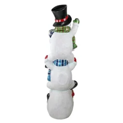 49" Illuminated Holiday Snowman Statue -Twinkly Popular Shop snowhat 4 41567.1587644199