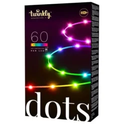 Twinkly RGB - Dots - 60L - Transparent Wire -Twinkly Popular Shop twd60stp t packaging