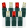 70 Light 2800K Warm White & Red 5 Mm Wide Angle Conical LED Christmas Lights -Twinkly Popular Shop wac 28wwr 1