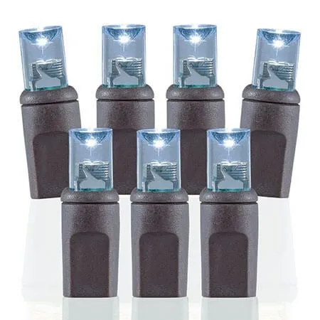 70 Light 4600K Pure White 5 Mm Wide Angle Conical LED Christmas Lights - Brown Wire 3 70 Light 4600K Pure White 5 Mm Wide Angle Conical LED Christmas Lights - Brown Wire