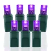 50 Light Purple 5 Mm Wide Angle Conical LED Christmas Lights -Twinkly Popular Shop wac pu 1