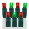 100 Light Red And Green 5 Mm Wide Angle Conical LED Christmas Lights -Twinkly Popular Shop wac rg 3