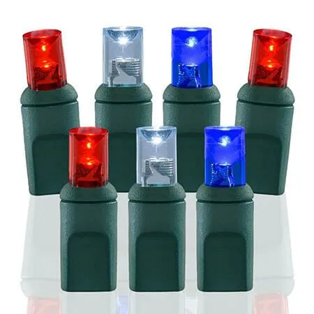 50 Light Red, Pure White, Blue 5 Mm Wide Angle Conical LED Christmas Lights 3 50 Light Red, Pure White, Blue 5 Mm Wide Angle Conical LED Christmas Lights