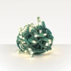 70 Light 2800K Warm White 5 Mm Wide Angle Conical LED Lights - Balled